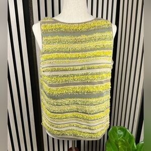 CHRISTINA ROTELLI Linen Sleeveless sweater